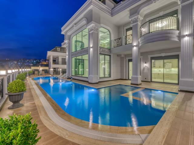 For sale sea view villa Alanya Kargıcak